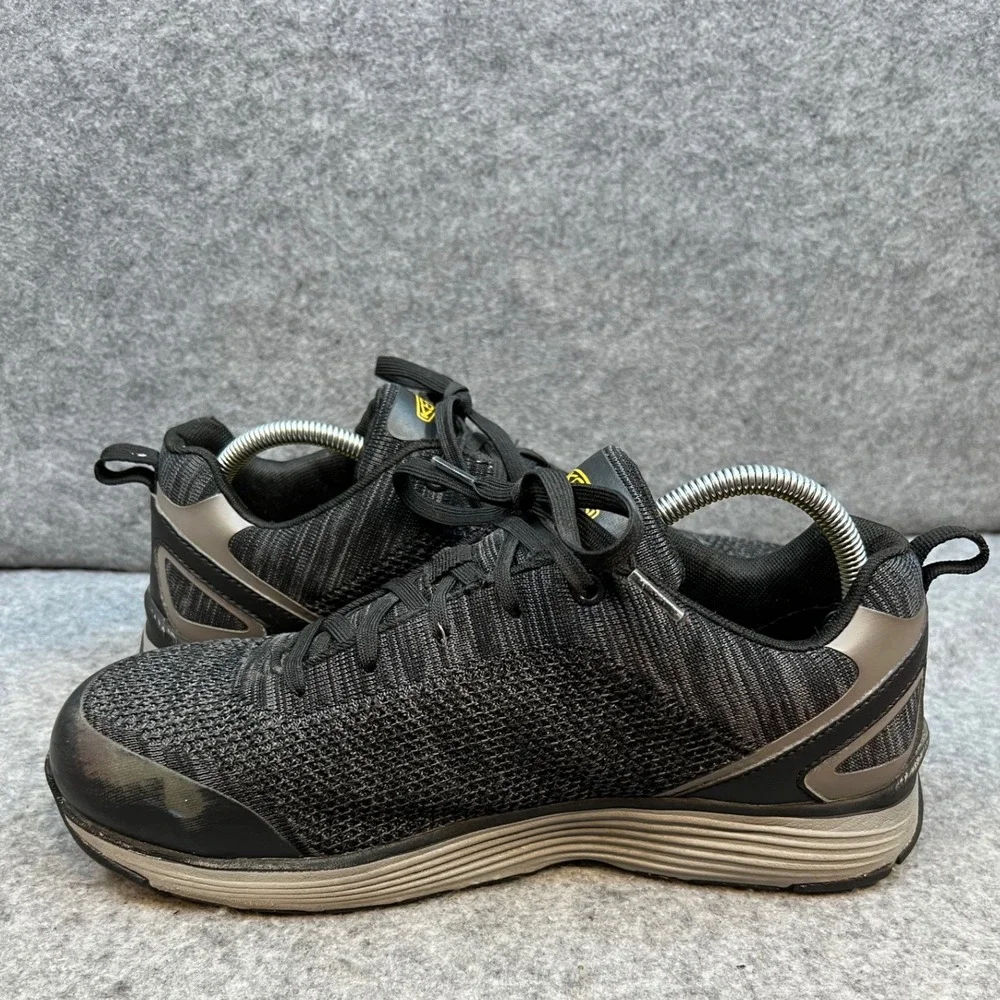 KEEN Mens Black ESD Work Utility Shoes Steel Toe Composite Toe Size 10 D